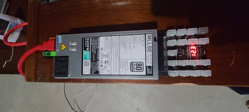 17 x ATX PCI-E 6Pin Connector Server Power Supply PSU Breakout Board for DELL 2000W D2000E-S0 DPS-2000EB A Z2000E-S1 0J5WMG