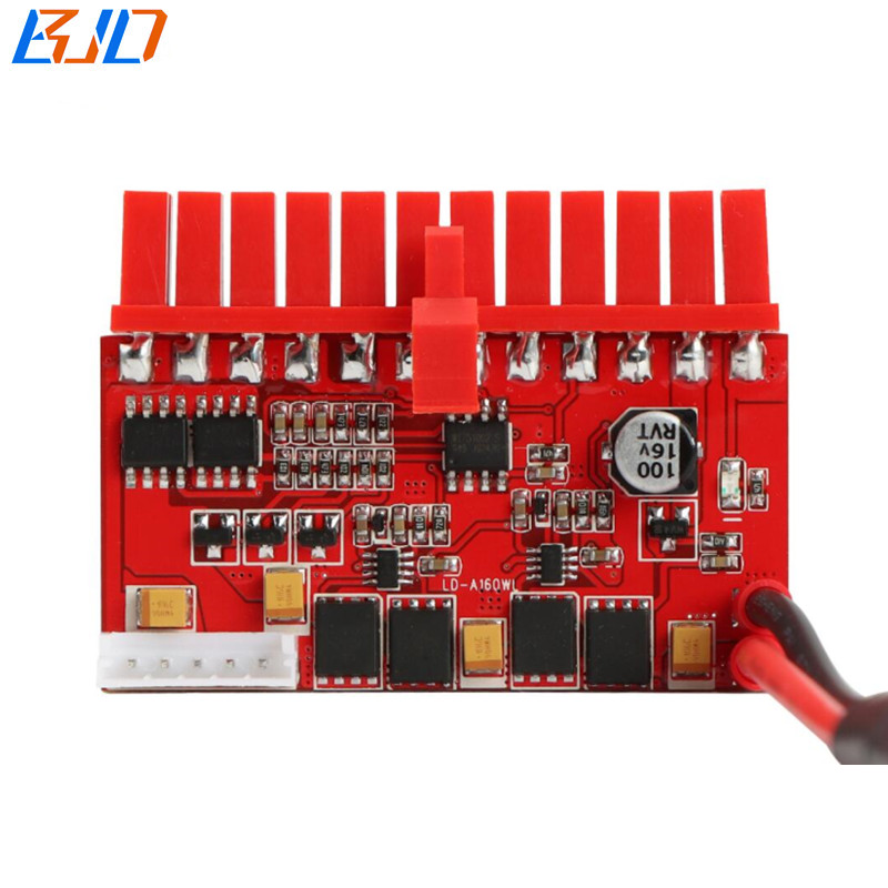160W Output DC 12V Input ATX 24PIN PICO PSU Power Supply Module with 6Pin Power Connector