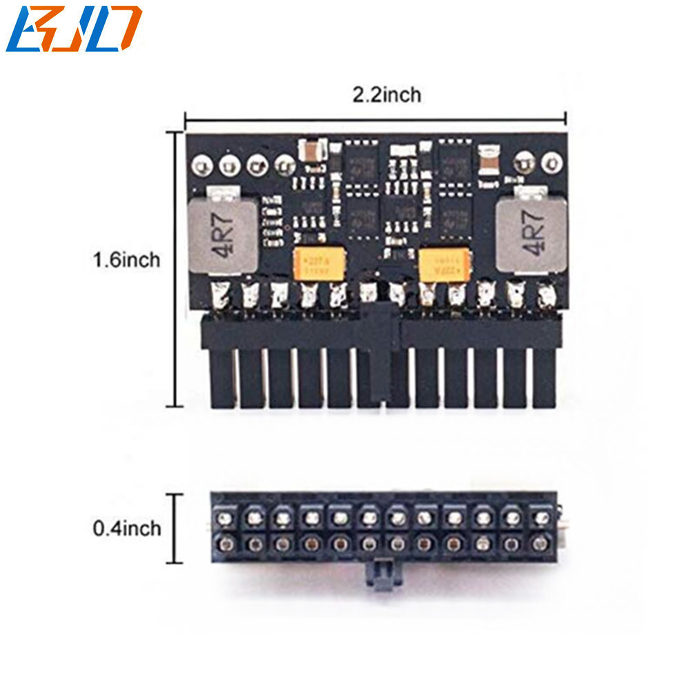 150W Output 12V Input 24pin ATX Power Supply Pico PSU Module Direct Plug 6Pin Male Connector