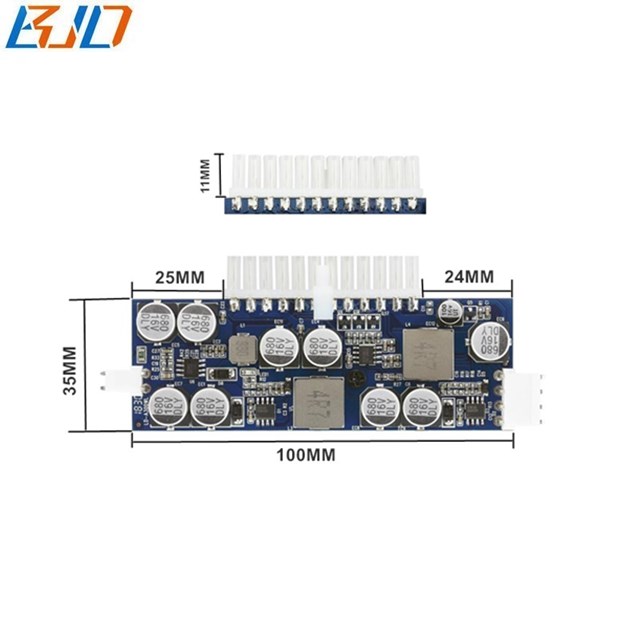 300W 12V Pico PSU 24Pin ATX Power Supply Module 5.5*2.5MM DC Connector