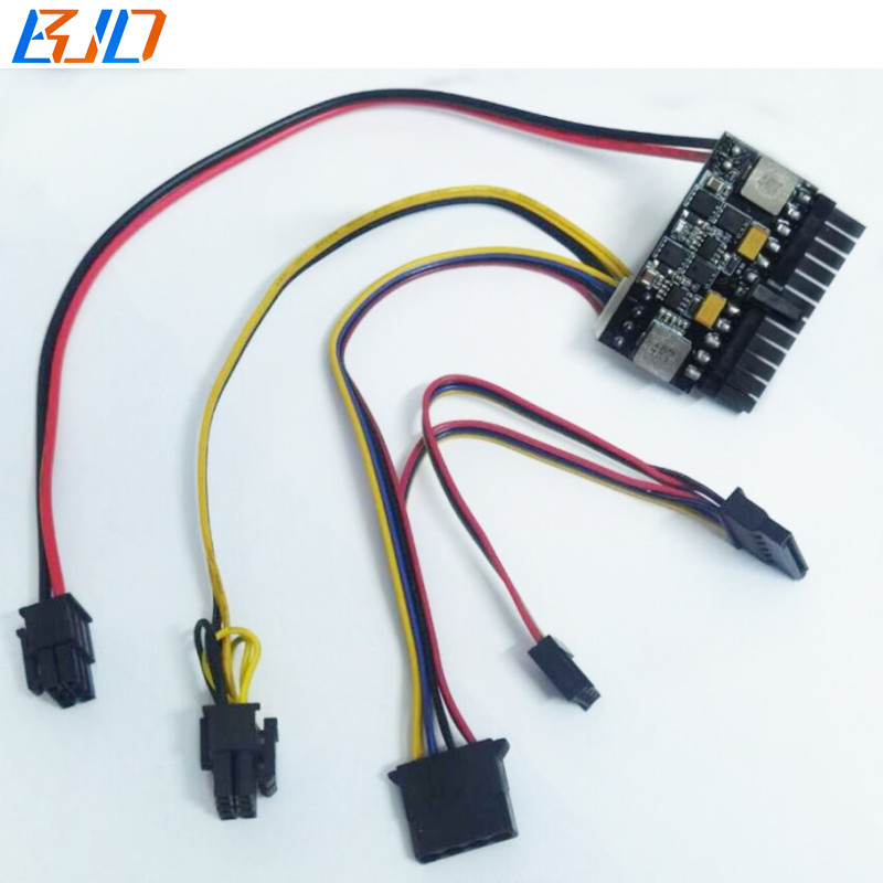 150W Output 12V Input 24pin ATX Power Supply Pico PSU Module Direct Plug 6Pin Male Connector