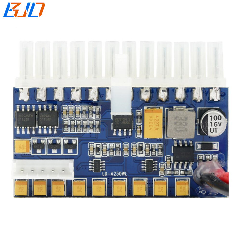 250W 12V ATX 24PIN PICO PSU Power Supply Module (6Pin Power Connector) for GPU Graphics Card
