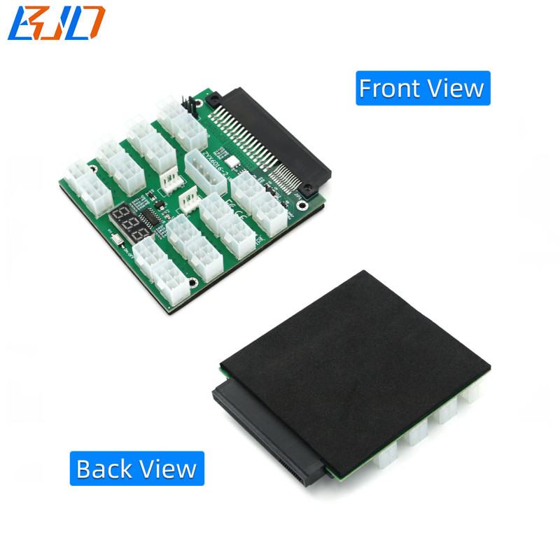 16 Ports PCI-E ATX 6Pin Server Power Supply Breakout Board Synchronization Connector For DELL 750W 1100W 1600W 2000W 2400W PSU