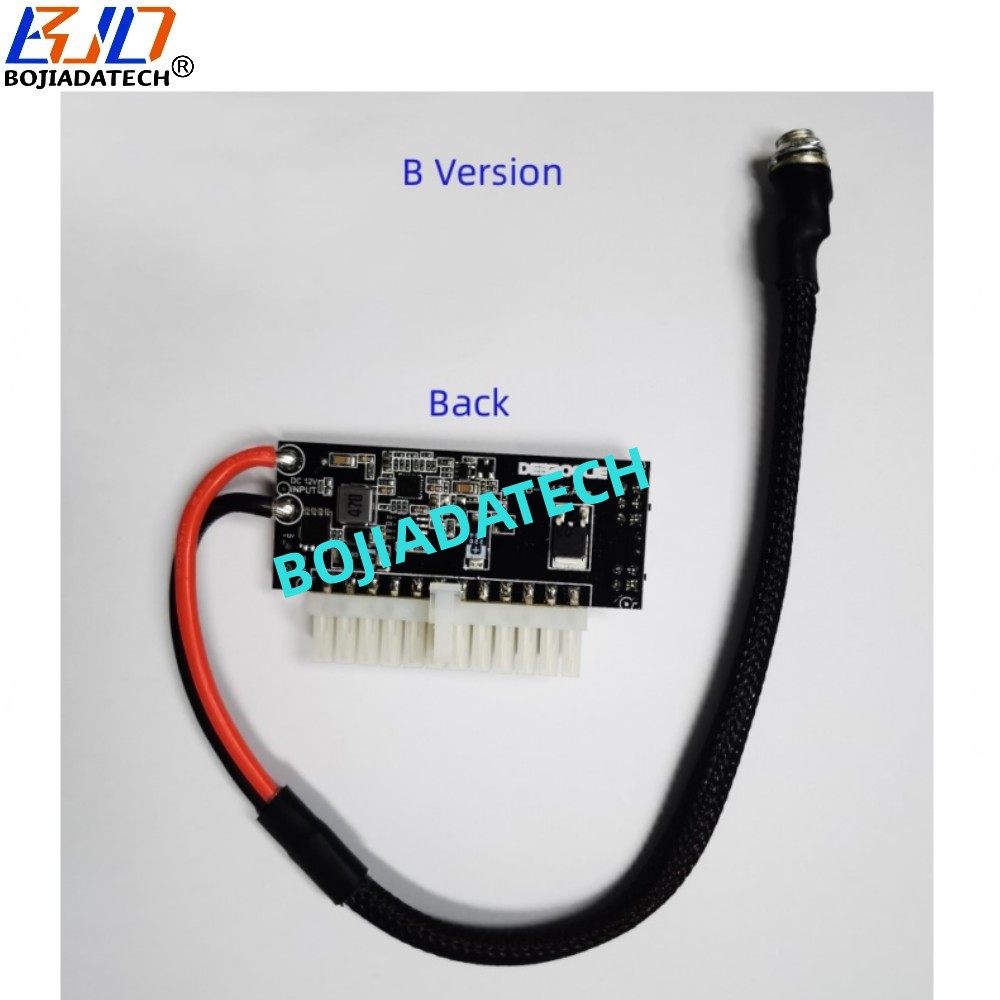 400W Output 12V DC Input PICO PSU ATX 24PIN Power Supply Module Mini ITX Straight-plug Support Graphic Card