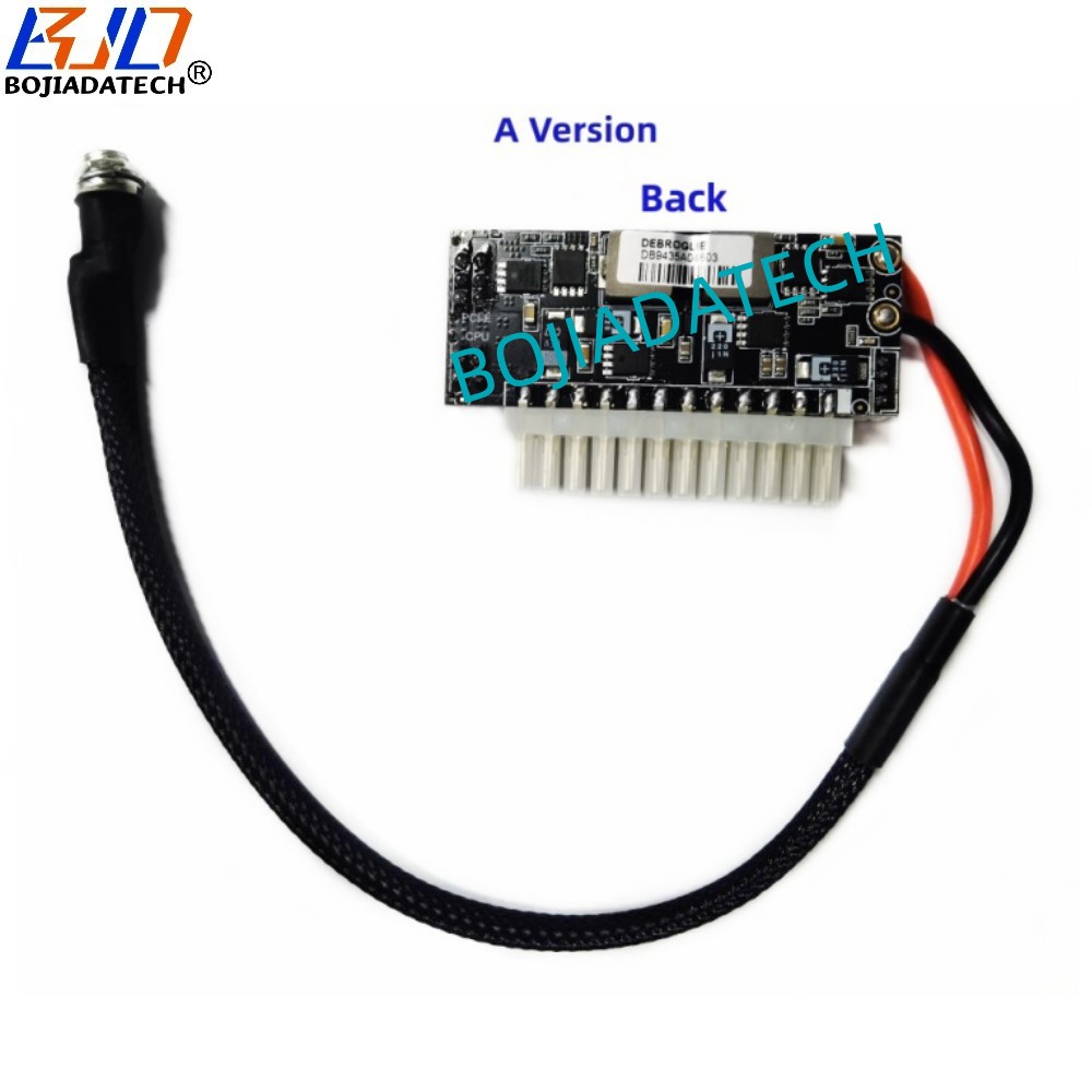 400W Output 12V Input 24PIN PICO PSU ATX Power Supply Module With 6PIN Female / Male Connector For Mini Computer & Graphic Card