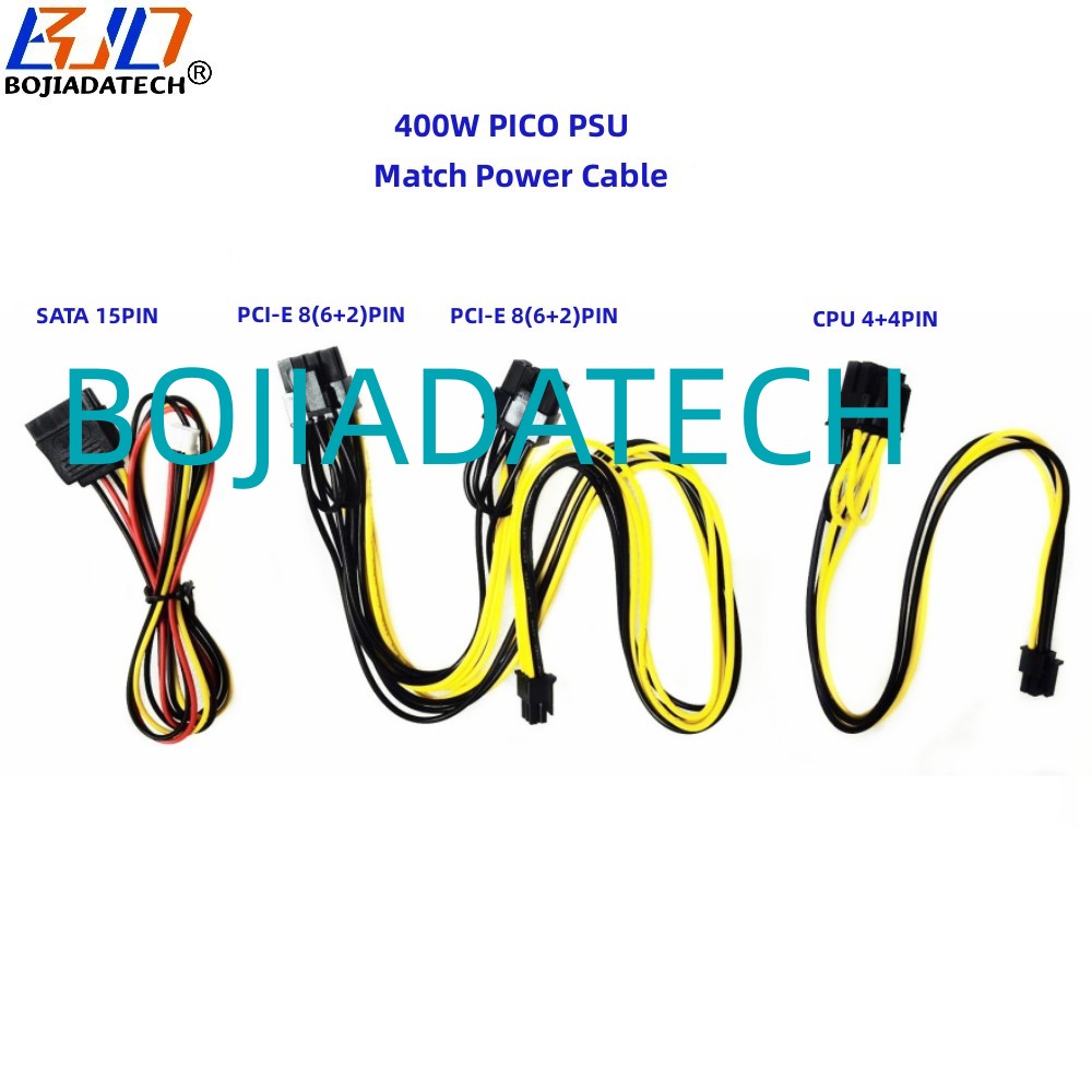 400W Output 12V Input 24PIN PICO PSU ATX Power Supply Module With 6PIN Female / Male Connector For Mini Computer & Graphic Card