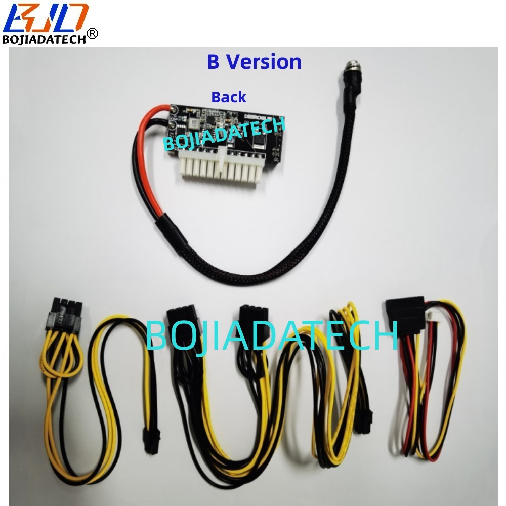 400W Output 12V DC Input PICO PSU ATX 24PIN Power Supply Module Mini ITX Straight-plug Support Graphic Card